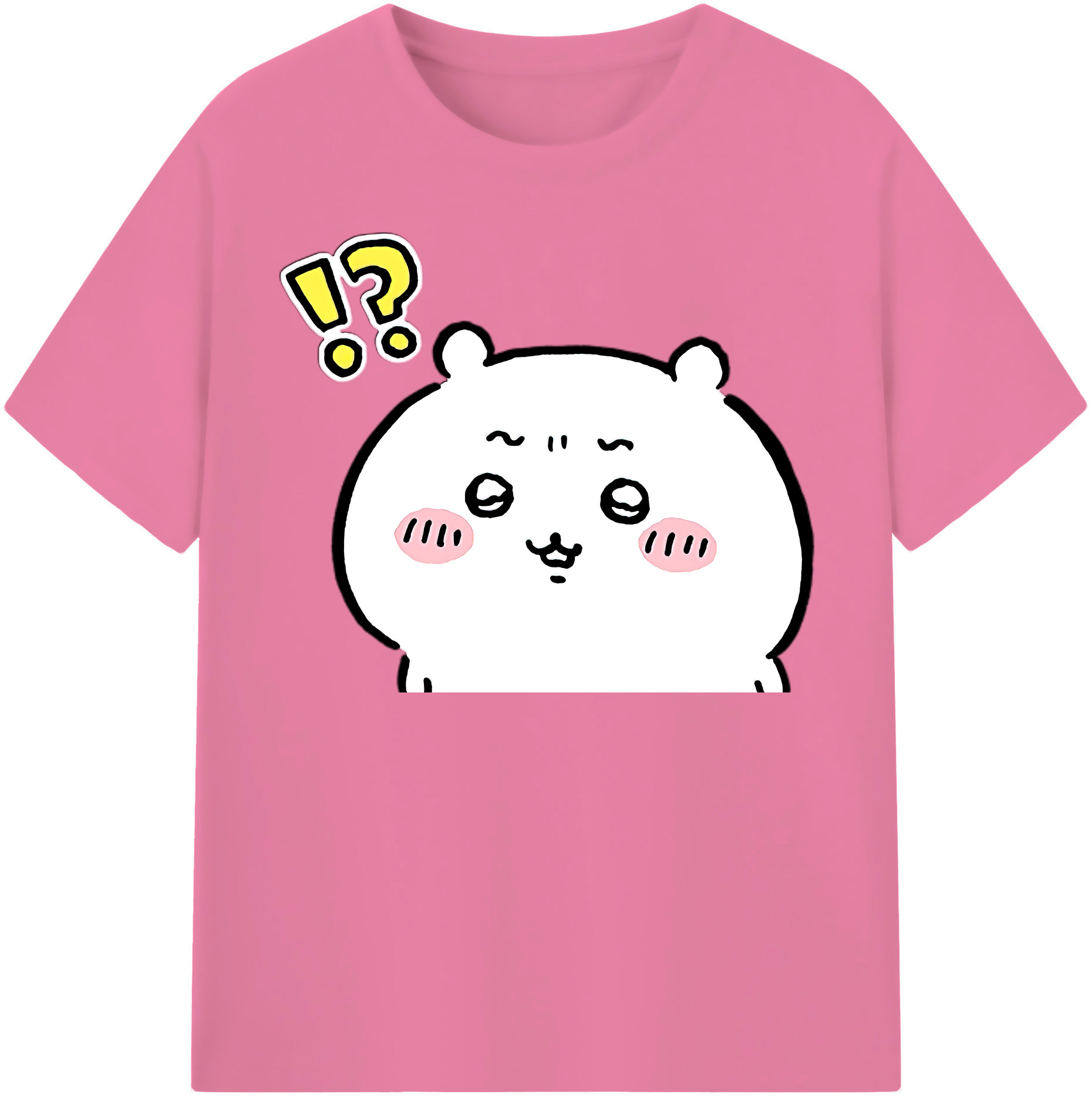 （画像用） ちいかわ ちいかわ Chii-kawa chiikawa 綿100％半袖Tシャツ（フロントプリント）